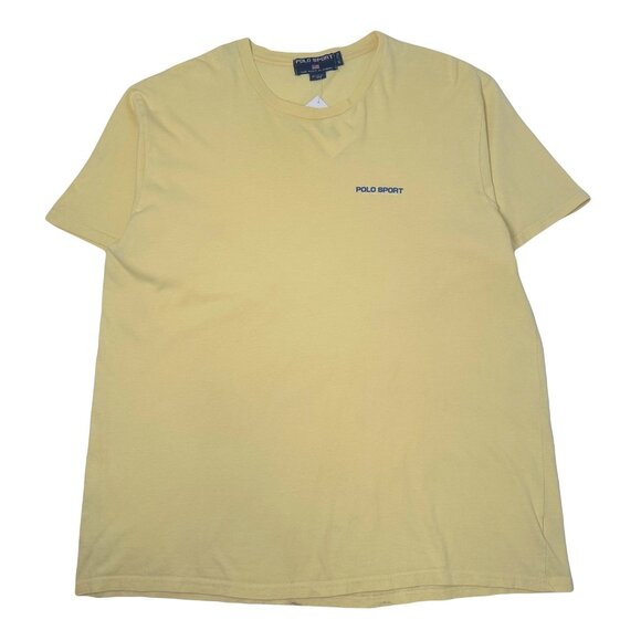 90s Polo Sport Ralph Lauren Mini Logo Tee XL - Picture 1 of 3